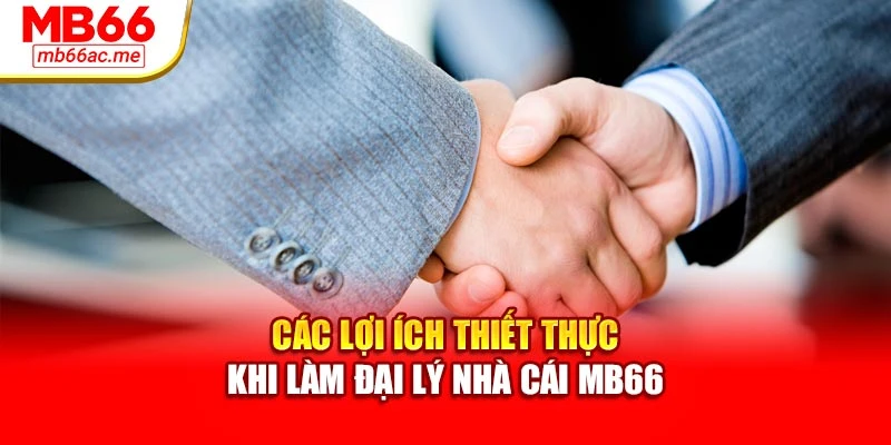 Các lợi ích thiết thực khi làm đại lý nhà cái MB66