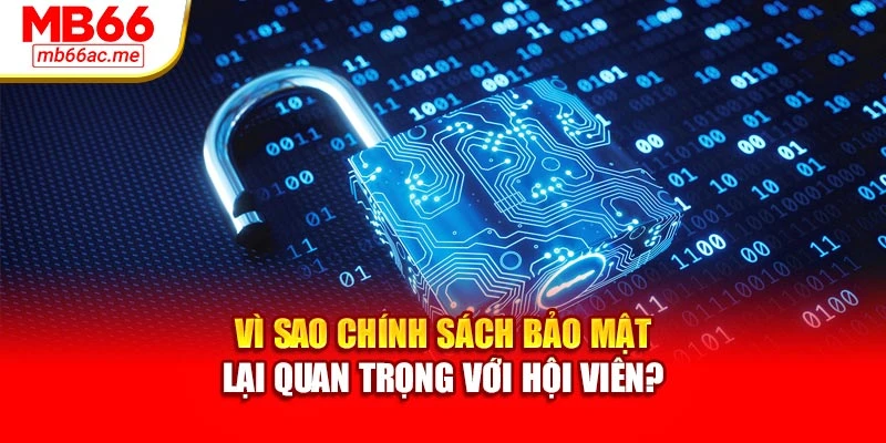 Vì sao chính sách bảo mật lại quan trọng với hội viên